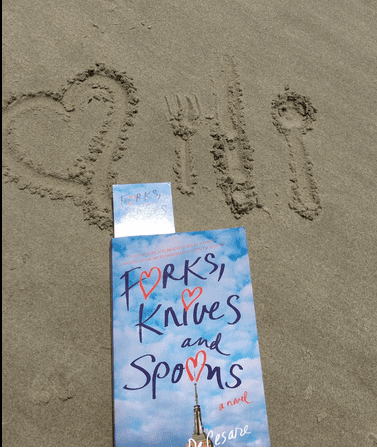 Forks, Knives, and Spoons on the beach | leahdecesare.com
