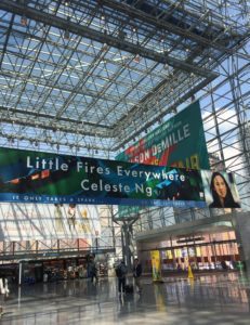 Celeste Ng Banner at Book Expo | leahdecesare.com