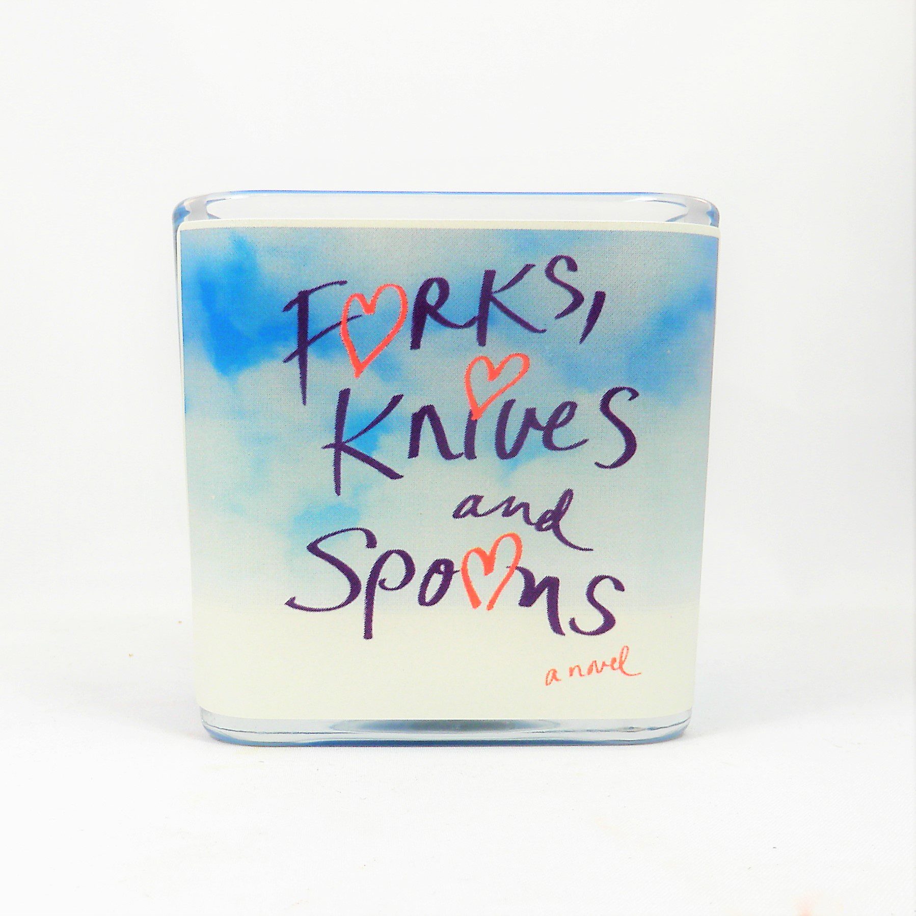 Forks Knives and Spoons Candle to benefit Kampala Childrens Centre for Hope and Wellness | leahdecesare.com